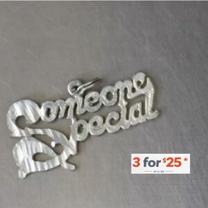 Someone Special 925 sterling pendant only